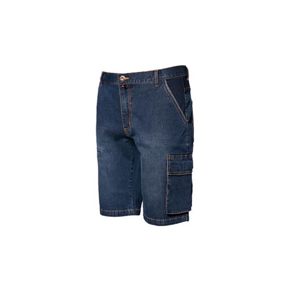 BERMUDA VAQUERA STRETCH LIGHT (COLOR:AZUL T-XL)  STARTER