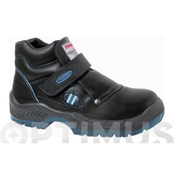 BOTA SEGURIDAD FRAGUA S3 VELCRO PLUS NEGRO PU/TPU TALLA 44 PANTER