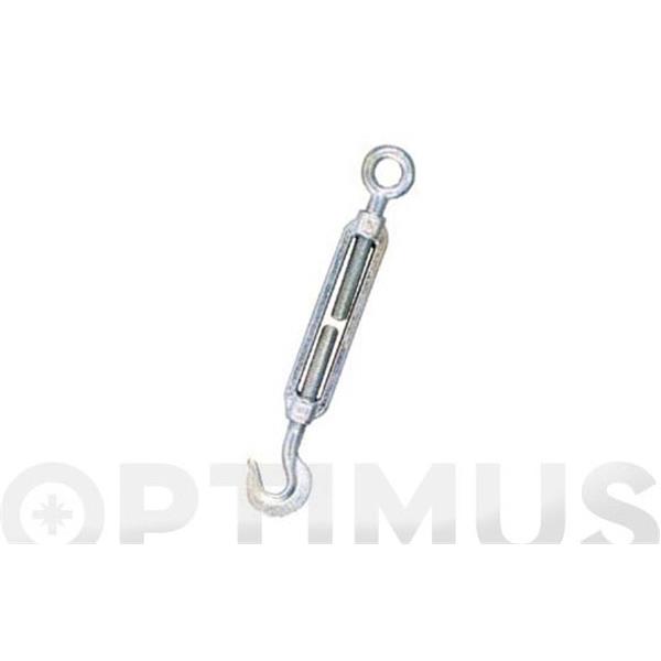 TENSOR GANCHO ANILLA GALV 3/8 M-10 CARGA 200 KG