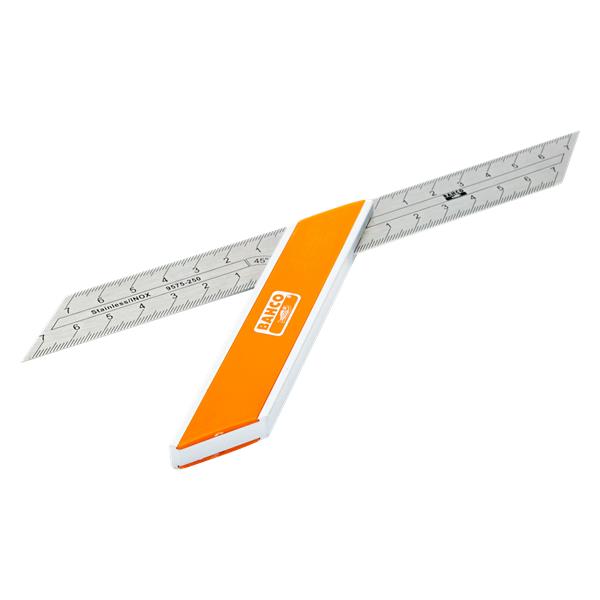 ESCUADRA BISELADA FIJA INOX 250 MM 9575-250 BAHCO