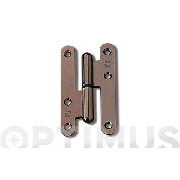 PERNIO INOX C/REDONDO 405/811 100 X 55 X 2 MM IZQUIERDA CEUR