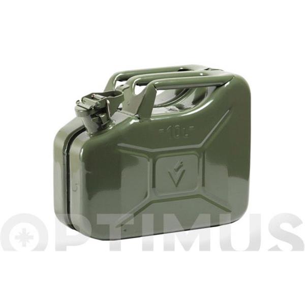 BIDON HOMOLOGADO P/COMBUSTIBLE METALICO JC-10 10 LT SAMOA 