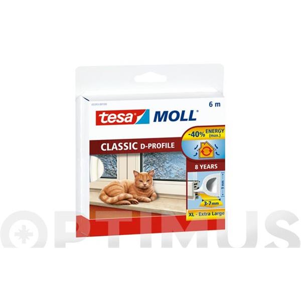 TESAMOLL TUBULAR PERFIL D 9 MM X 6 M 05393-00101-00 MARRON 