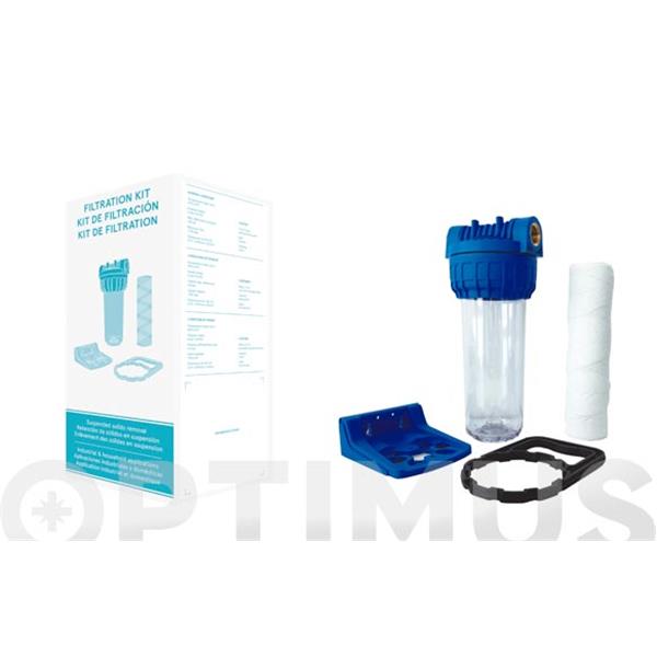 CONJUNTO DE FILTRACION DESCALCIFICADOR IONFILER  