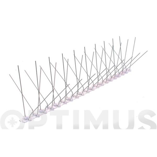 AHUYENTADOR PALOMAS 50 CM 40 PUAS INOX MODELOM-170