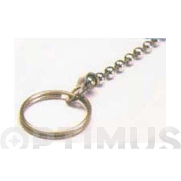 CADENA BOLAS FREGADERA / BA&Ntilde;ERA 4 MM 45 CM QF+