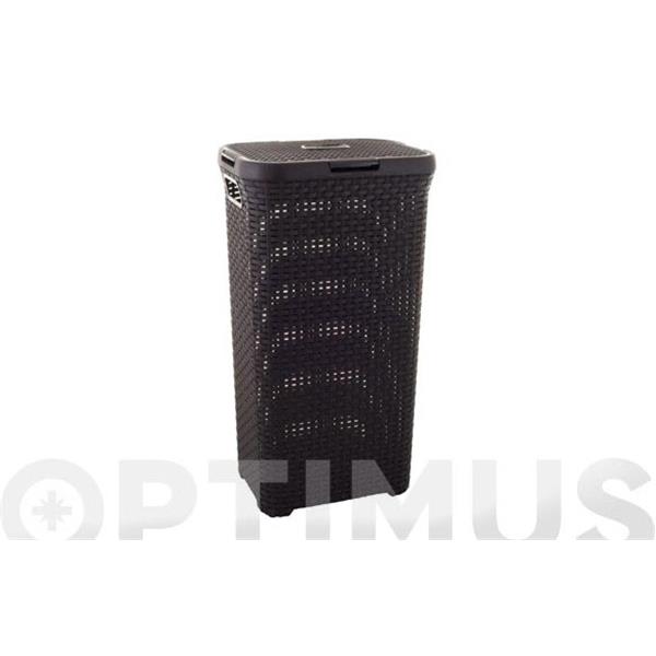 PONGOTODO C/TAPA NATURAL STYLE 40 LT CHOCOLATE CURVER