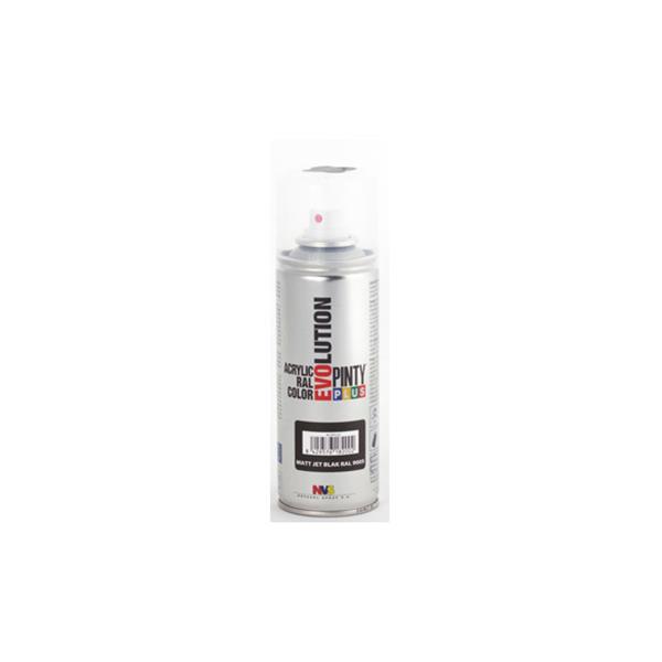 PINTURA ACRILICA SPRAY 270 CC RAL9005 NEGRO MATE PINTYPLUS NOVASOL 