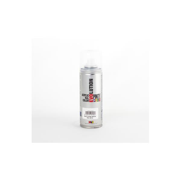 PINTURA SPRAY ACRILICA MATE 270 CC RAL9010 BLANCO MATE