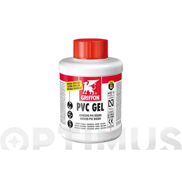ADHESIVO PARA PVC RIGIDO TIXOTROPICO GEL 500 ML IMEDIO