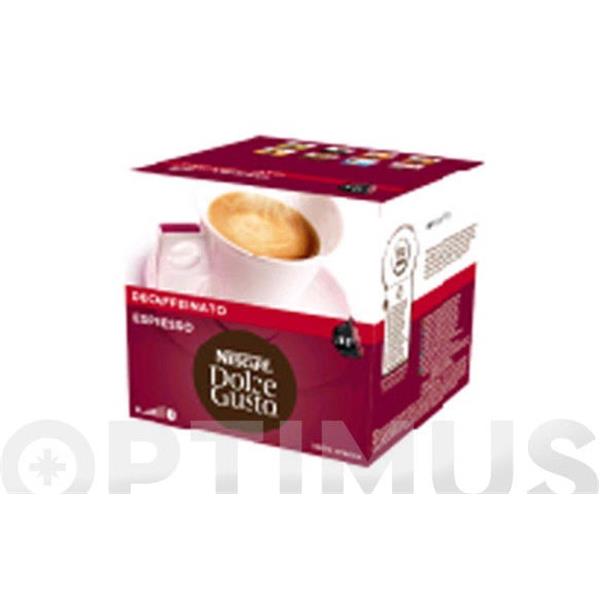 C&Aacute;PSULAS CAF&Eacute; ESPRESSO DESCAFEINADO DOLCE GUSTO (PACK 16 C&Aacute;PSULAS)