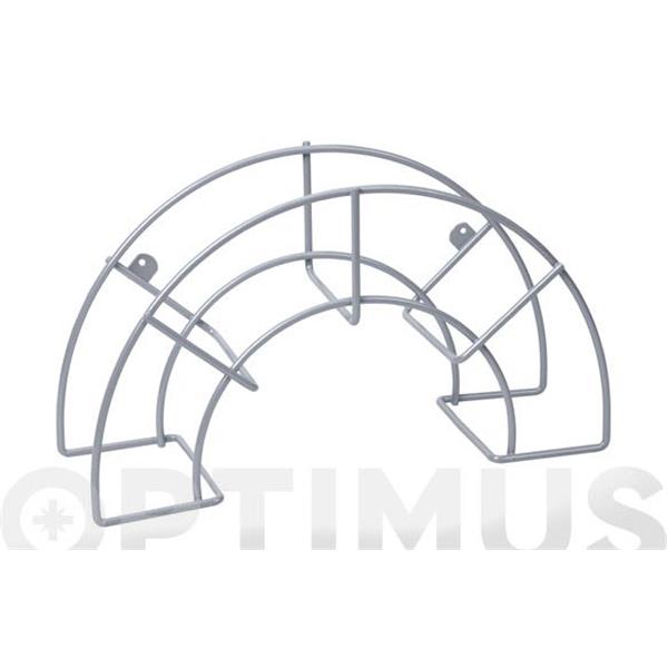 COLGADOR MURAL MANGUERA METAL RESINA 19 MM 25 MT. SAUVIC