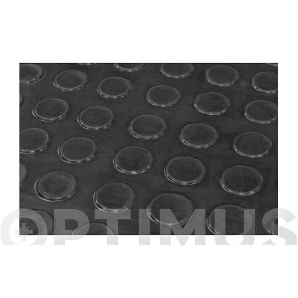CAUCHO REVESTIM. 3MM CIRCULOS 100 CM ALTURA PRECIO POR ROLLO  DE 10 MTRS QF+