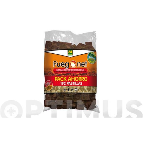 PASTILLA ENCENDIDO ECOLOGICA BOLSA AHORRO 200 UDS