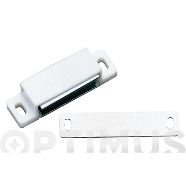 CIERRE IMAN MUEBLE MODELO 10 56 X 15 MM BLANCO 2 UDS AMIG