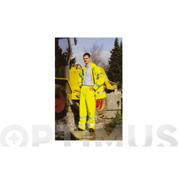 PANTAL&Oacute;N SEATTLE DE ALTA VISIBILIDAD AMARILLA IRONSIDE WEAR TALLA 2XL