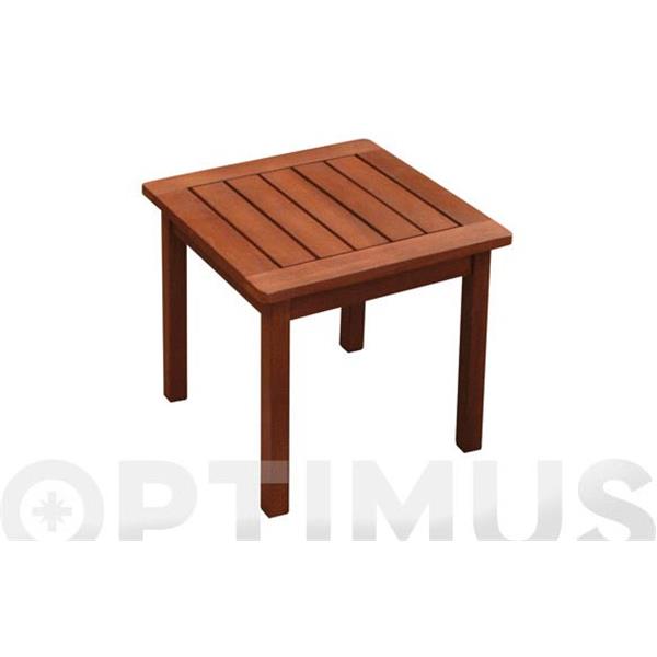 MESA AUXILIAR BAJA DE MADERA DE ACACIA FSC 45X45 CM -J-