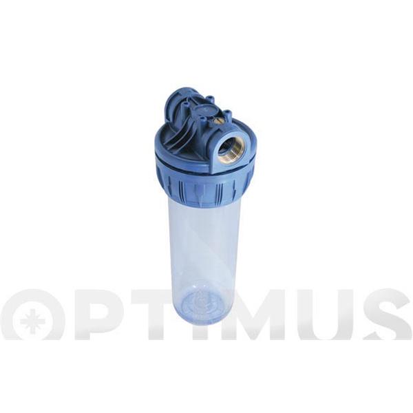 PORTAFILTRO INDIVIDUAL 9 3/4" AC/LATON 1" IONFILTER 