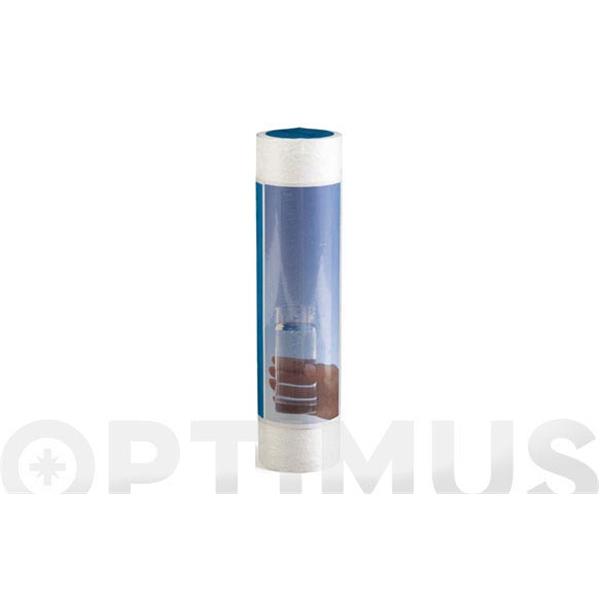 FILTRO SEDIMENTOS 5um OSMOSIS 45396 9".3/4 LARGO X 2.5" DE DIAMETRO IONFILTER 