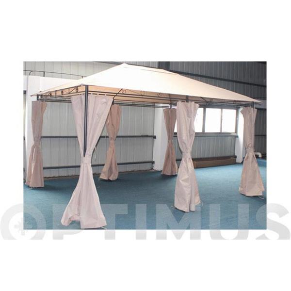 CORTINA RECAMBIO (JGO 6U) P/PERGOLA METAL 2,95 X 3,9 MT. CRUDO PARA PERGOLA 9671400 QF+