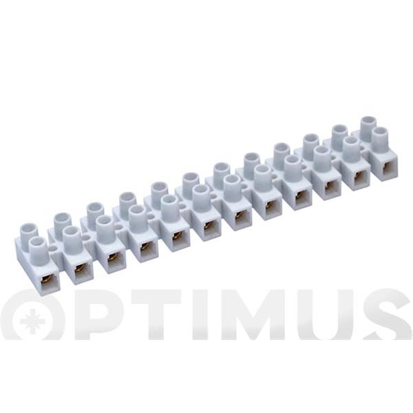 REGLETA CONEXION ELECTRICA HOMOLOGADA N 10 MM 57A BLANCA 210 FAMATEL 