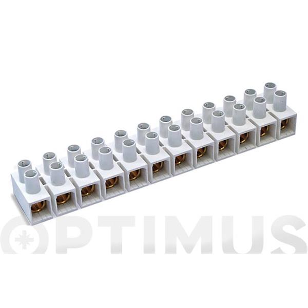 REGLETA CONEXION ELEC HOMOLOG. 25 MM 125 A BLANCA FAMATEL 