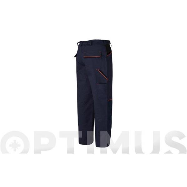 PANTALON LARGO SHOT AZUL T.L ALGODON MARCA
