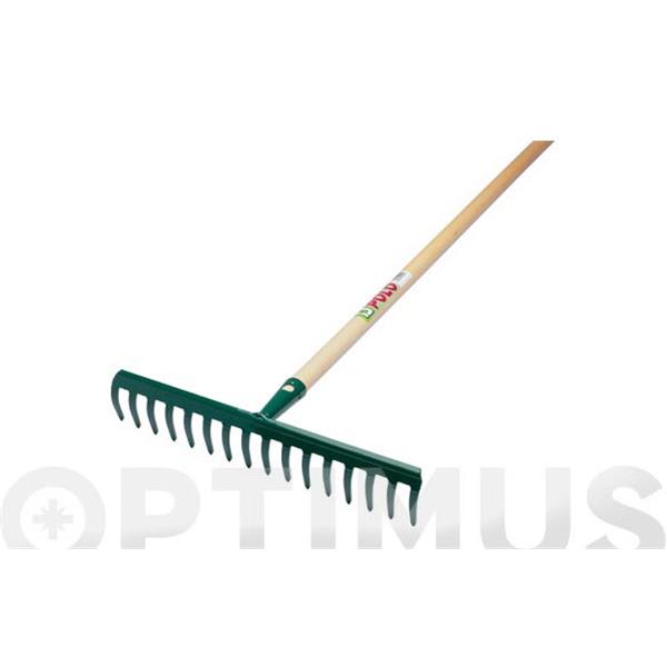 RASTRILLO JARDIN 12 DIENTES CURVOS DE 8 x 29,5 CM  MAIOL 
