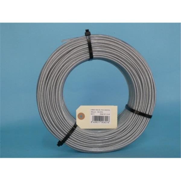 CABLE ACERO &Oslash; 4 X 6 MM 6X7+1 PLASTIFICADO