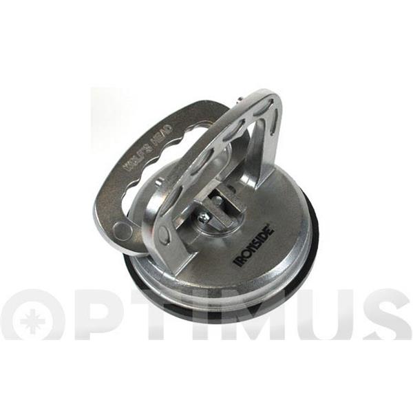 VENTOSA SUJECCION SIMPLE EN ALUMINIO 25 KG 123 MM IRONSIDE 