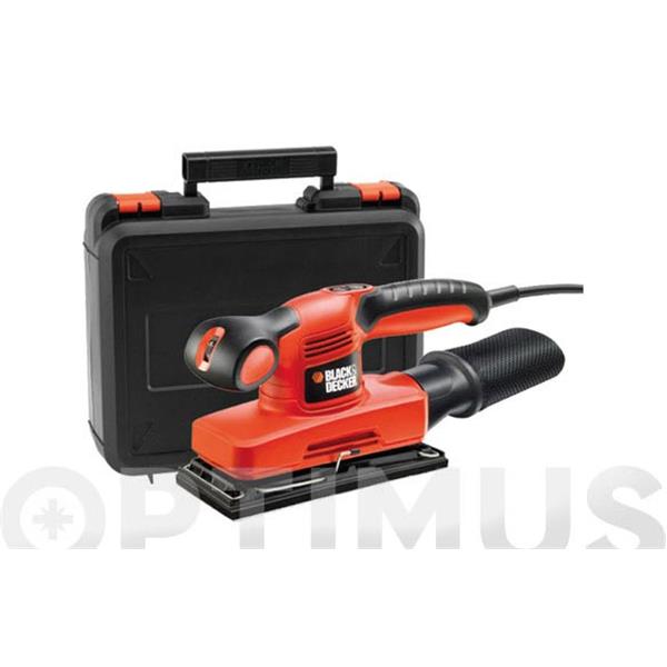 LIJADORA ORBITAL 240 W + 5 LIJAS BLACK&DECKER