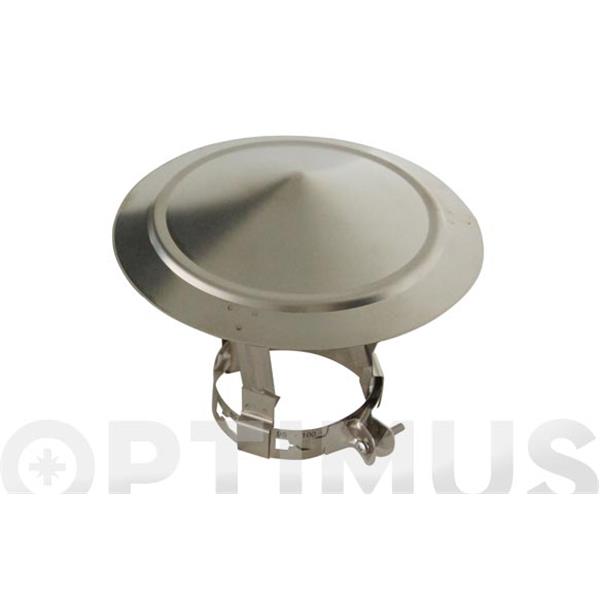 SOMBRERO GALVANIZADO EXTENSIBLE CHIMENEA SEG2: &Oslash; 120 A 155 MM FR