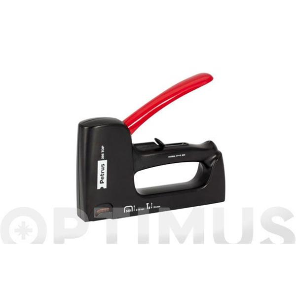 GRAPADORA MANUAL PLASTICO 295 TOP GRAPAS PETRUS