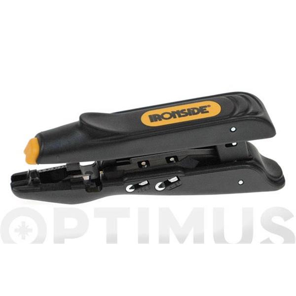 PELACABLES MULTIFUNCION, DESDE 0,5 A 6,0 MM&sup2; CON ENGASTADOR TERMINALES DE 0,5 - 2,5 Y 4 - 6 MM&sup2; IRONSIDE