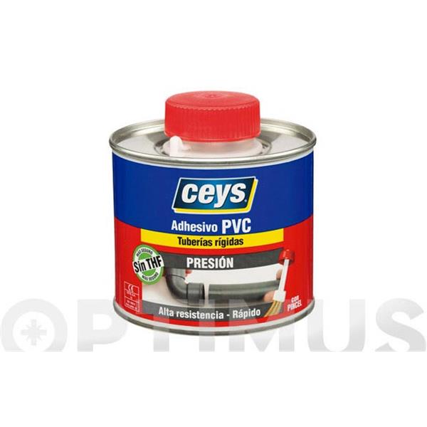 ADHESIVO PARA PVC CON TAP&Oacute;N Y PINCEL 500 ML CEYS
