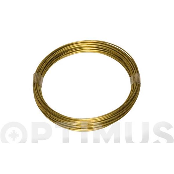 ALAMBRE LATON ROLLO 1,5 MM X 4,5 MT