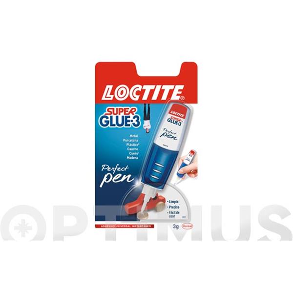 ADHESIVO INSTANTANEO SUPER GLUE-3 FORMATO LAPIZ 3 GR LOCTITE