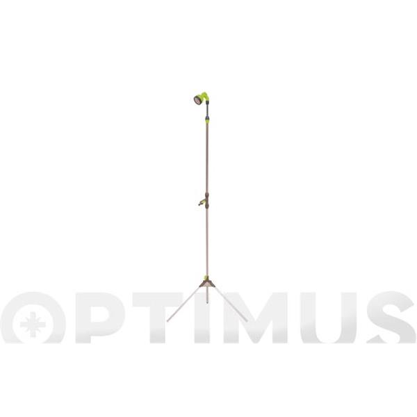 DUCHA JARDIN CON TRIPODE TELESCOPICA QF+ . 