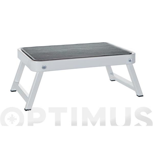 TABURETE PLATAFORMA 1 STEP 38X16X26 CM BLANCO HASTA 150 KG GIERRE