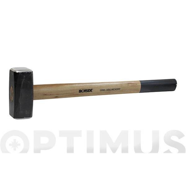 MAZA MANGO NOGAL AMERICANO 3 KG. 600 MM. CABEZA FORJADA DIN 6475 IRONSIDE