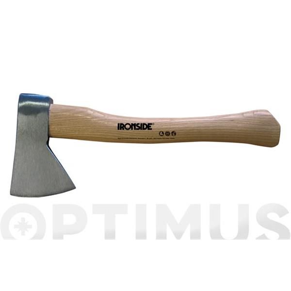 HACHA 300 GR 300 MM MANGO DE FRESNO PULIDO IRONSIDE