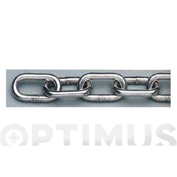 CADENA DIN-766 EN METROS 5 MM INOX A-4