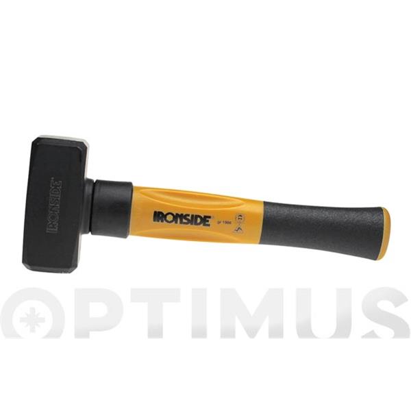 MACETA CUADRADA XXL 1.000 GR. MANGO TRI COMPONENTE 260 MM. CABEZA 39 MM. IRONSIDE