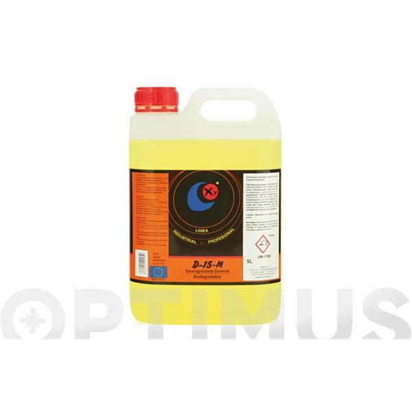 DESENGRASANTE GENERAL ALCALINO BIODEGRADABLE 5 L.