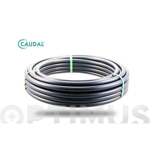 TUBERIA POLIETILENO PE-40-LD BAJA DENSIDAD  PN 10 ATM &Oslash; 20 MM 50 MT CAUDAL