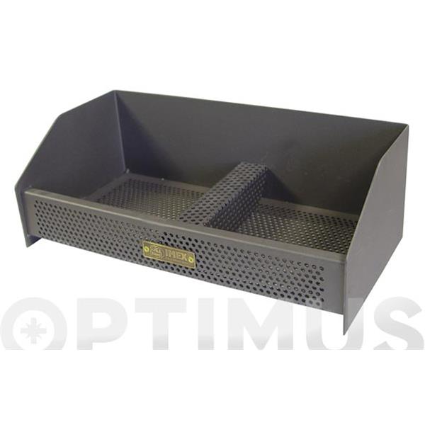 CESTA QUEMADOR DE PELLETS DOBLE 49 CM X 25 CM X 17 CM IMEX EL ZORRO .