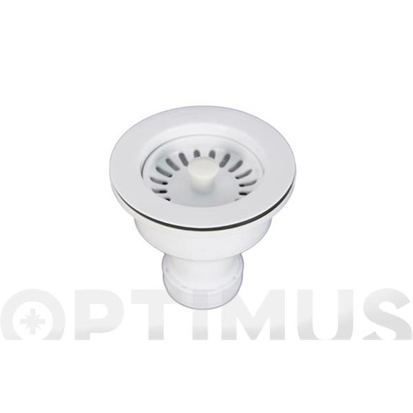 V&Aacute;LVULA FREGADERA CESTA COLOR BLANCO &Oslash; 115 MIRTAK 
