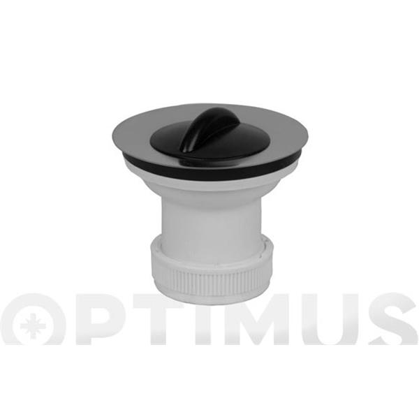 V&Aacute;LVULA FREGADERA CON TAPON &Oslash; 85 DE 1" 1/2" MIRTAK