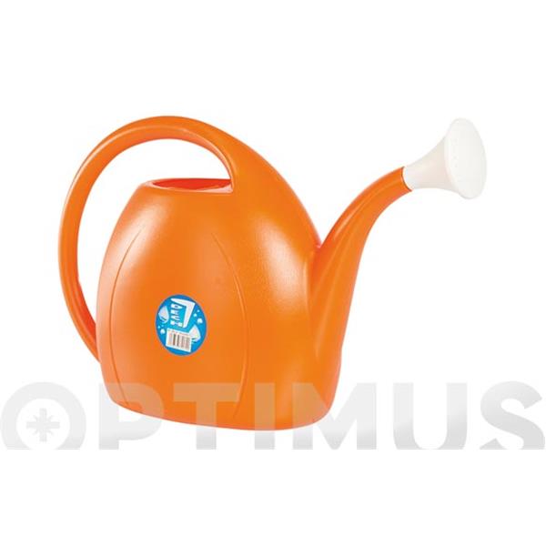 REGADERA PLASTICO 7 LT NARANJA