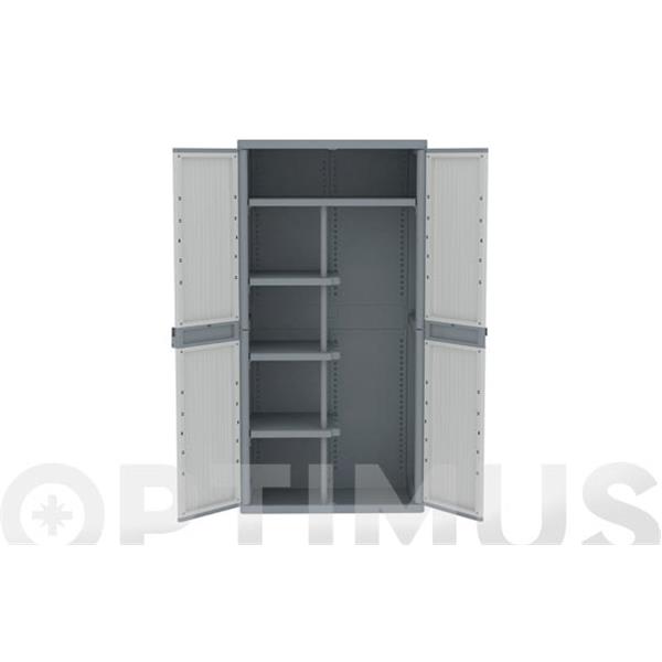 ARMARIO RESINA ESCOBERO WAVE JUMBO XL 89,7 X 53,7 X 180 CM TERRY